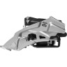Переключатель передний SHIMANO DEORE, M4100-D, side-swing, direct mount, для 2x10 скоростей, угол:64-69, для 38T, CL:48,8/ IFDM4100D4